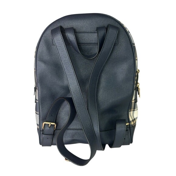 Coach C8588 Kenley Backpack with Garden Plaid Print in Gold/Midnight Multi main image 7